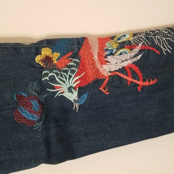 Free People embroidered jeans - Picture 7 of 9